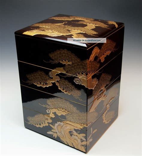 Vintage Japanese Antique Box 